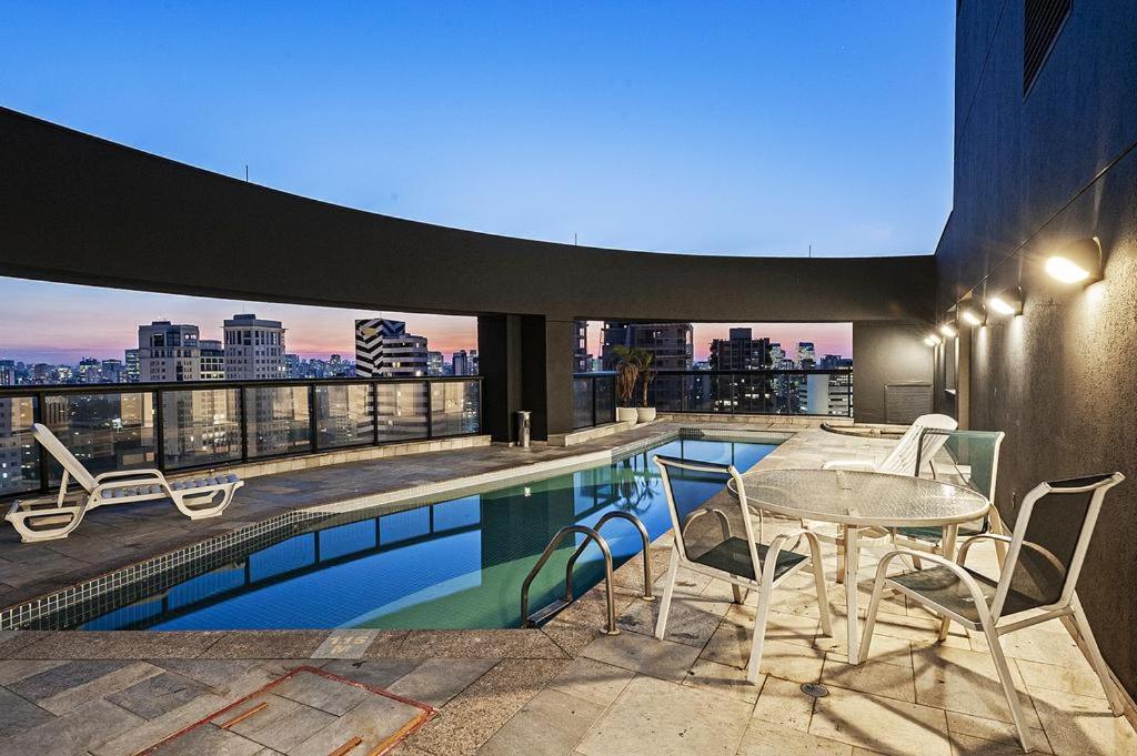 Flat Moema Rouxinol Aparthotel São Paulo Kültér fotó
